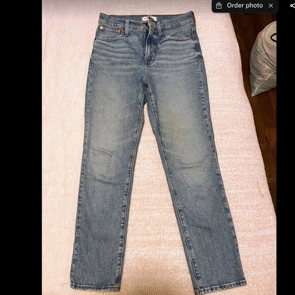Madewell Perfect Vintage Jeans in Banner Wash (Size 26) - Picture 3 of 5